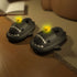 Sharkicks Basic - Hiver, Chaussons Requins Citrouille, Talon Couvert